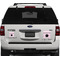 Paris & Eiffel Tower Personalized Square Car Magnets on Ford Explorer