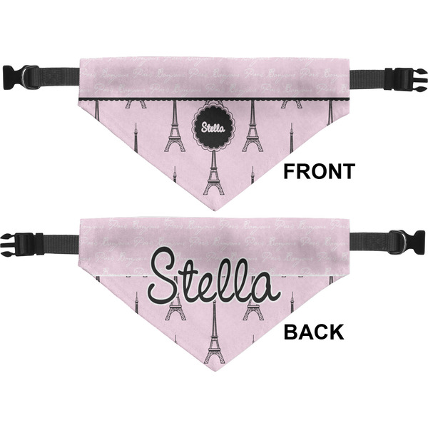 Paris & Eiffel Tower Pet Bandana Approval