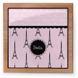 Paris & Eiffel Tower Pet Urn w/ Name or Text