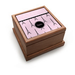 Paris & Eiffel Tower Pet Urn w/ Name or Text