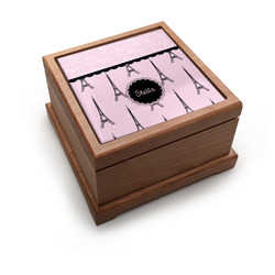 Paris & Eiffel Tower Pet Urn w/ Name or Text