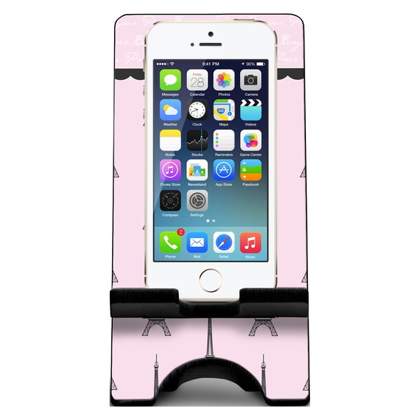 Paris & Eiffel Tower Phone Stand w/ Phone