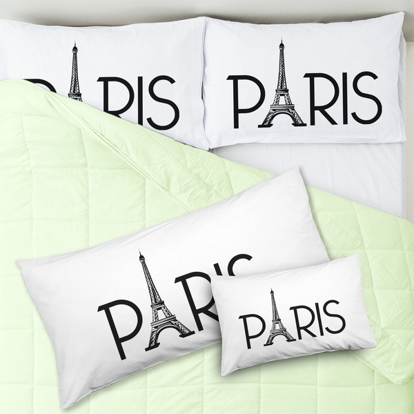 Paris & Eiffel Tower Pillow Cases - LIFESTYLE