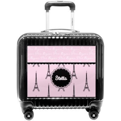 Paris & Eiffel Tower Pilot / Flight Suitcase (Personalized)