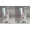 Paris & Eiffel Tower Pint Glass - Two Content - Approval