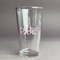 Paris & Eiffel Tower Pint Glass - Two Content - Front/Main