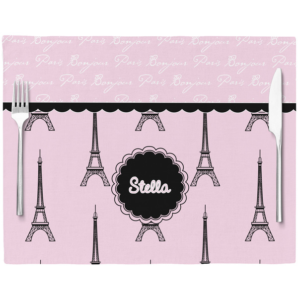 Paris & Eiffel Tower Placemat with Props