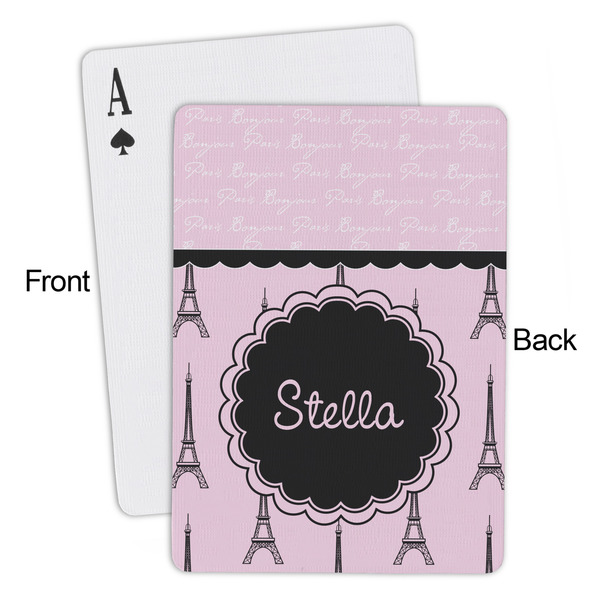 Paris & Eiffel Tower Playing Cards - Approval