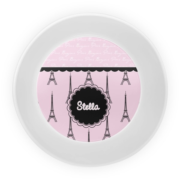 Paris & Eiffel Tower Melamine Bowl - Center