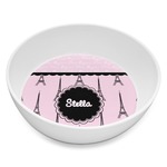 Paris & Eiffel Tower Melamine Bowl - 8 oz (Personalized)