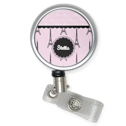 Paris & Eiffel Tower Retractable Badge Reel (Personalized)