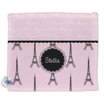 Paris & Eiffel Tower Security Blankets - Double Sided (Personalized)