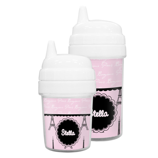 Paris & Eiffel Tower Sippy Cups