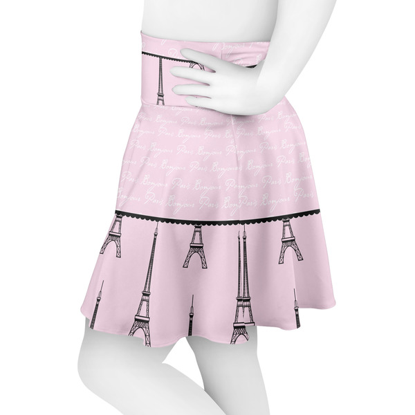 Paris & Eiffel Tower Skater Skirt - Side