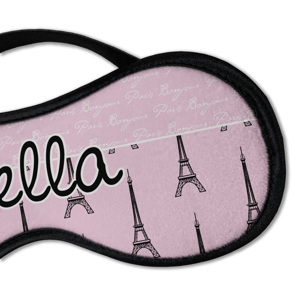 Paris & Eiffel Tower Sleeping Eye Mask - DETAIL Large