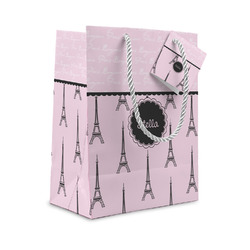 Paris & Eiffel Tower Small Gift Bag (Personalized)