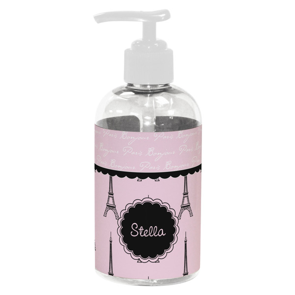 Paris & Eiffel Tower Small Liquid Dispenser (8 oz) - White