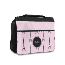 Paris & Eiffel Tower Toiletry Bag - Small (Personalized)