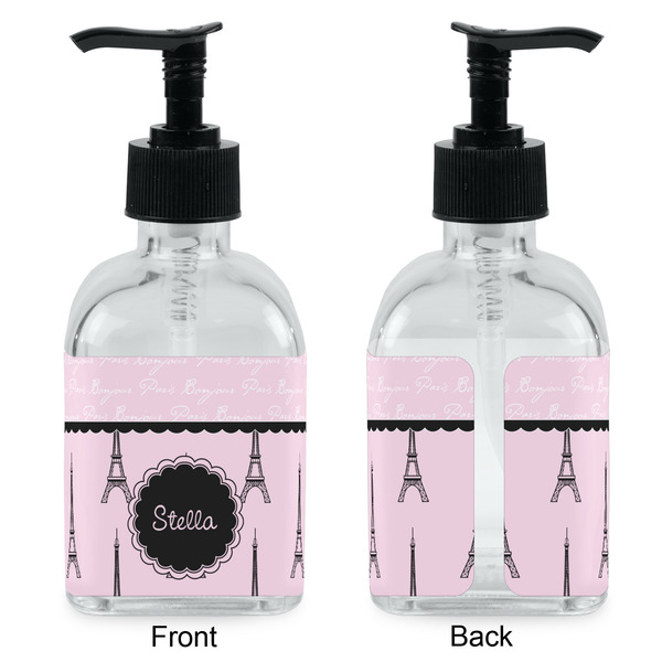 Paris & Eiffel Tower Glass Soap/Lotion Dispenser - Approval