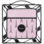 Paris & Eiffel Tower Square Trivet (Personalized)