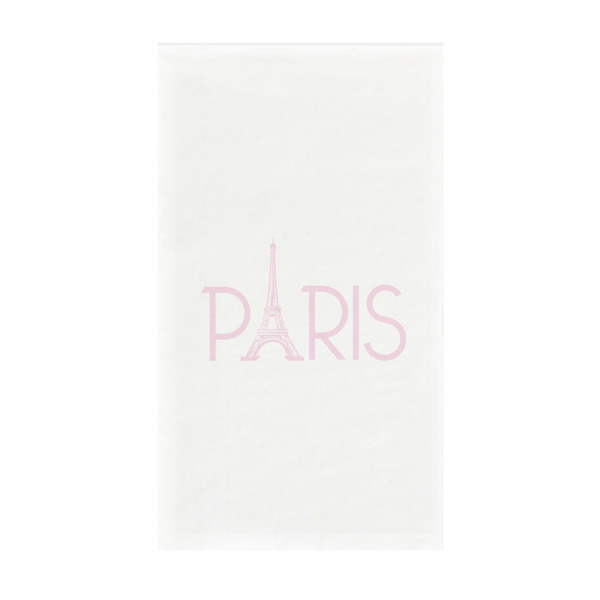 Custom Paris & Eiffel Tower Guest Paper Towels - Full Color - Standard