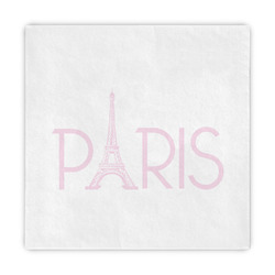 Paris & Eiffel Tower Standard Decorative Napkins