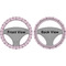 Paris & Eiffel Tower Steering Wheel Cover- Front and Back