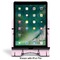 Paris & Eiffel Tower Stylized Tablet Stand - Front with ipad