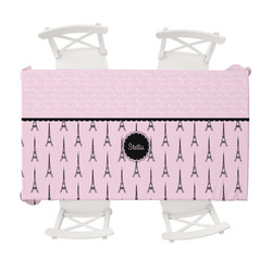 Paris & Eiffel Tower Tablecloth - 58"x102" (Personalized)
