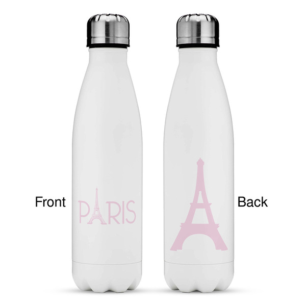 Paris & Eiffel Tower Tapered Water Bottle - Apvl