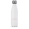 Paris & Eiffel Tower Water Bottle - 17 oz. - Stainless Steel - Full Color Printing