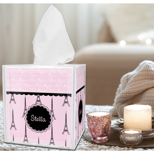 Paris & Eiffel Tower Tissue Box - LIFESTYLE