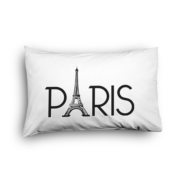 Custom Paris & Eiffel Tower Pillow Case - Graphic