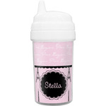Paris & Eiffel Tower Toddler Sippy Cup (Personalized)