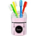 Paris & Eiffel Tower Toothbrush Holder (Personalized)
