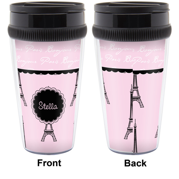 Paris & Eiffel Tower Travel Mug Approval (Personalized)
