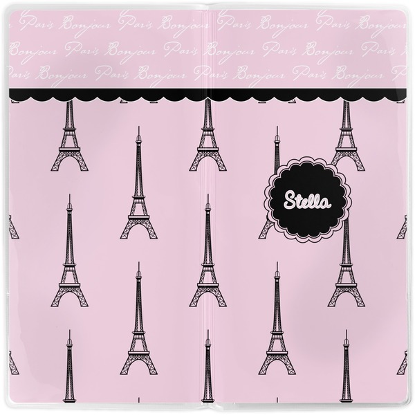 Paris & Eiffel Tower Vinyl Document Wallet - Apvl