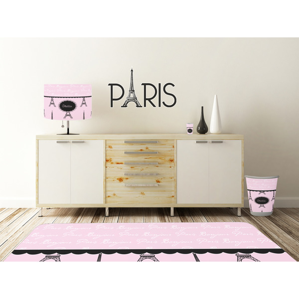 Paris & Eiffel Tower Wall Graphic Decal Wooden Desk