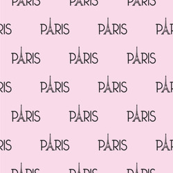 Paris & Eiffel Tower Wallpaper & Surface Covering (Water Activated 24"x 24" Sample)