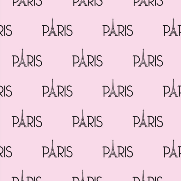 Custom Paris & Eiffel Tower Wallpaper & Surface Covering (Water Activated 24"x 24" Sample)