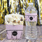 Paris & Eiffel Tower Water Bottle Label - w/ Favor Box