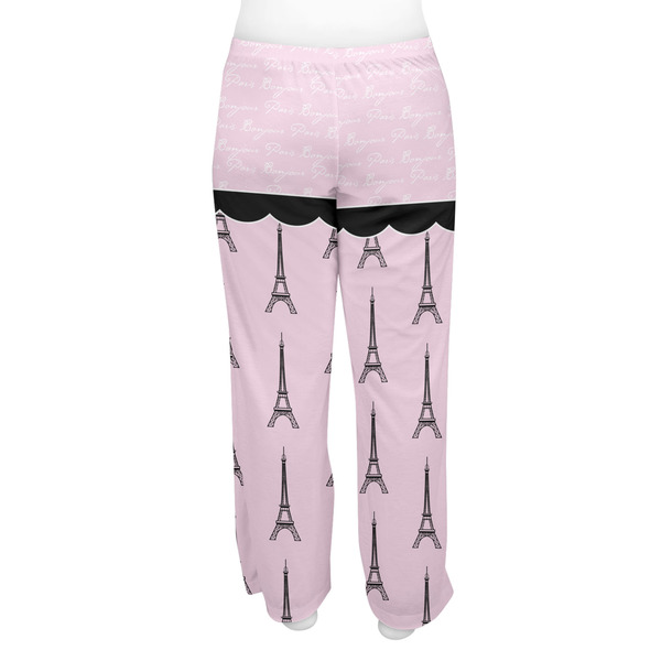 Paris & Eiffel Tower Women's Pj on model - Back