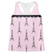 Paris & Eiffel Tower Womens Racerback Tank Top - 2X Large