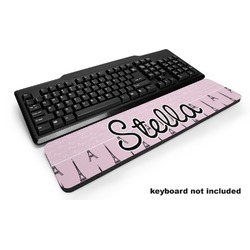 Paris & Eiffel Tower Keyboard Wrist Rest (Personalized)