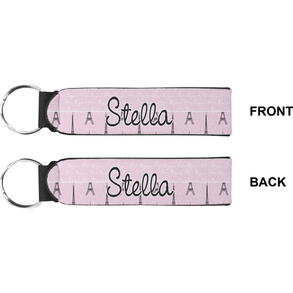 Paris & Eiffel Tower Wristlet (Front + Back)