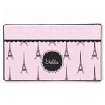 Paris & Eiffel Tower XXL Gaming Mouse Pad - 24" x 14" (Personalized)