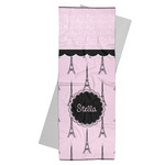 Paris & Eiffel Tower Yoga Mat Towel (Personalized)