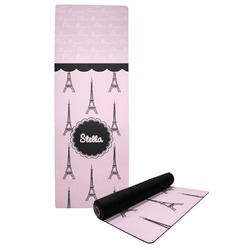 Paris & Eiffel Tower Yoga Mat (Personalized)