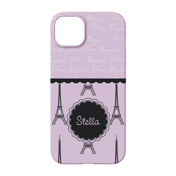Paris & Eiffel Tower iPhone 14 Case - Back