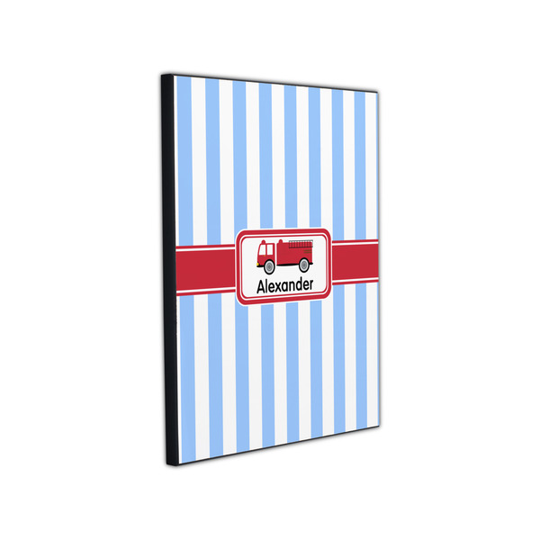 Firetruck 11x14 Wood Print - Angle View